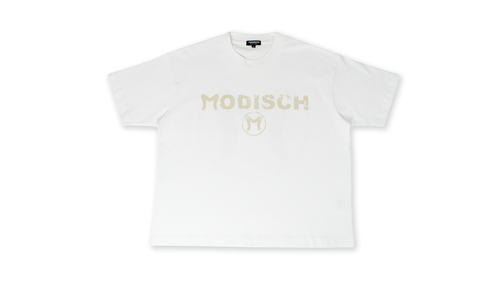 Modisch Distressed Logo T-Shirt