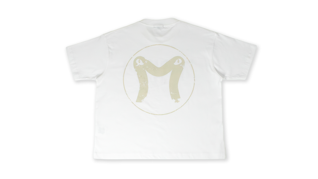 Modisch Distressed Logo T-Shirt