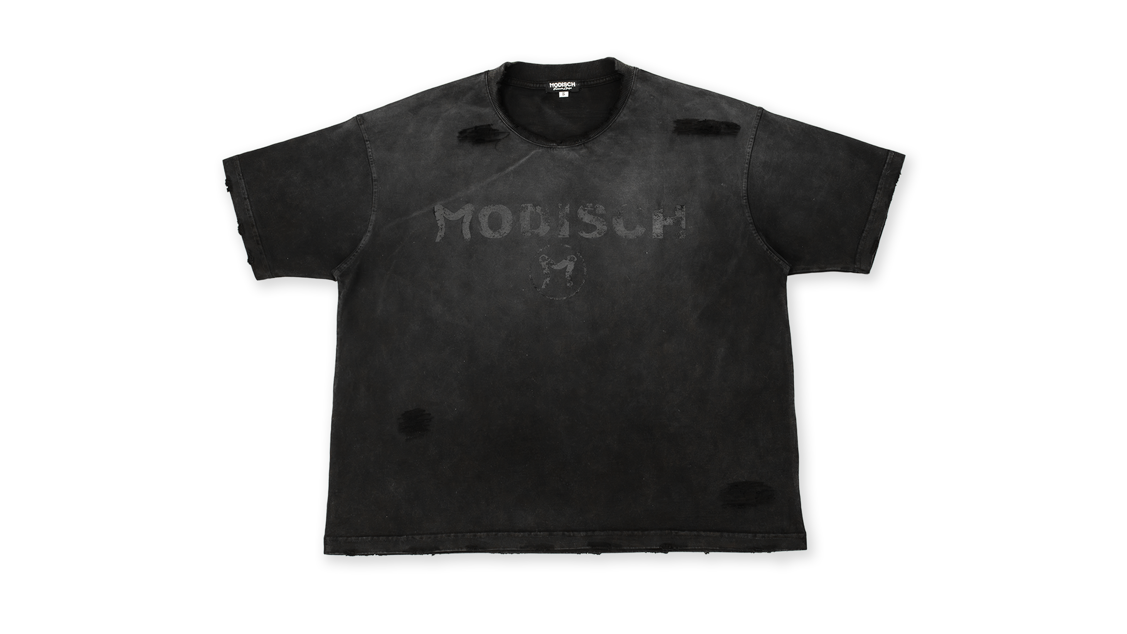 Modisch Sun Faded Distressed T-shirt