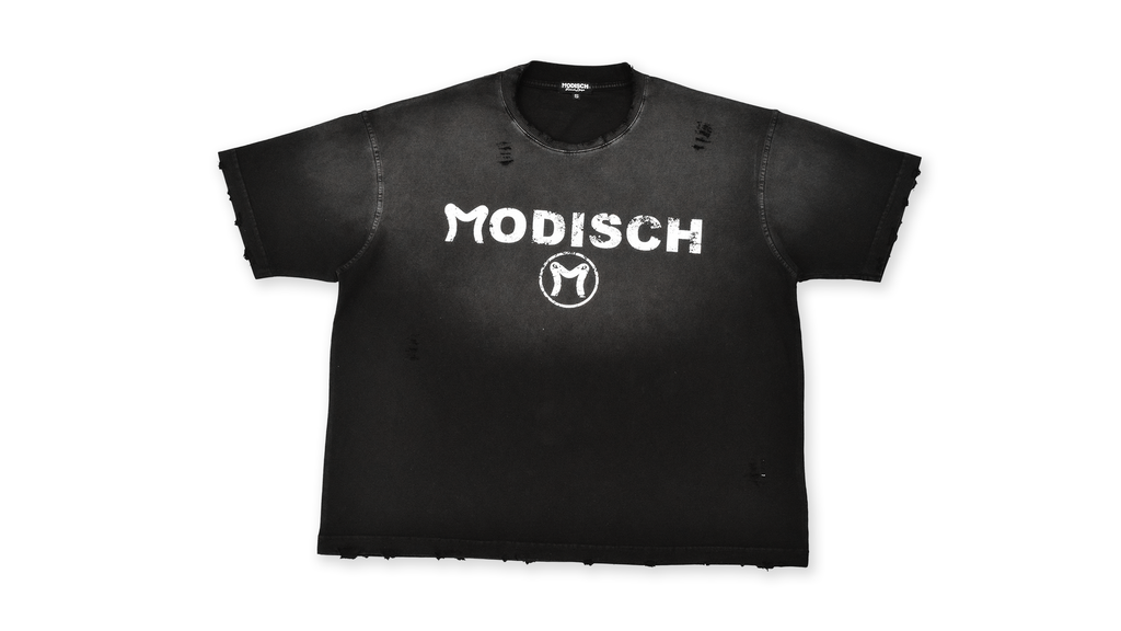Modisch Sun Faded Distressed T-shirt