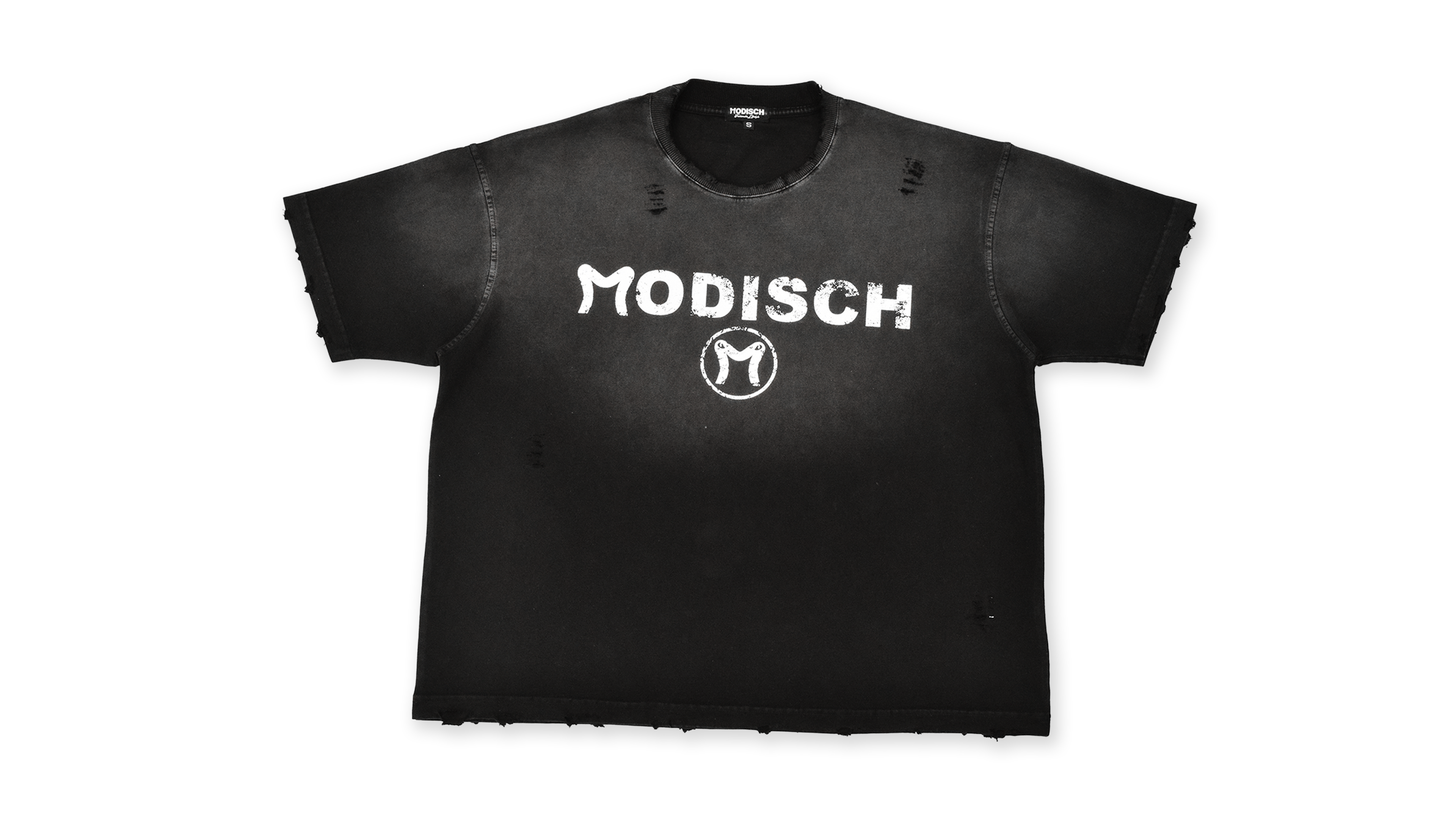 Modisch Sun Faded Distressed T-shirt