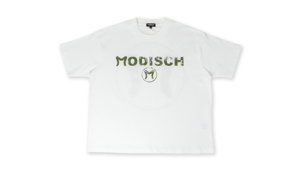 Modisch Distressed Logo T-Shirt