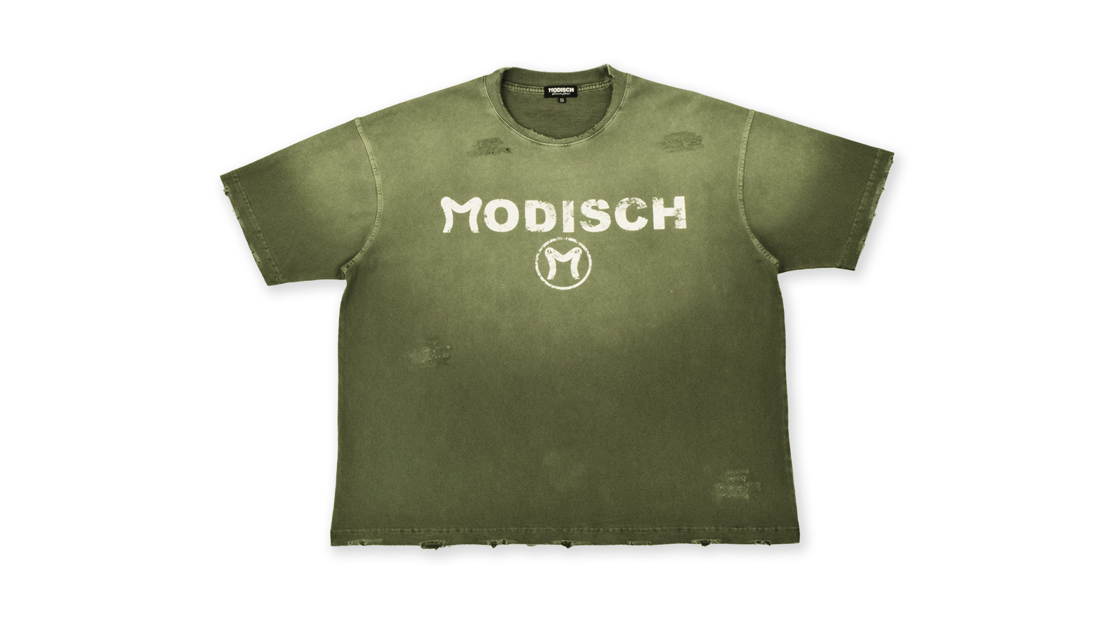 Modisch Sun Faded Distressed T-shirt