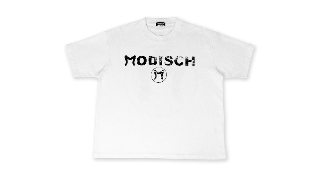 Modisch Distressed Logo T-Shirt