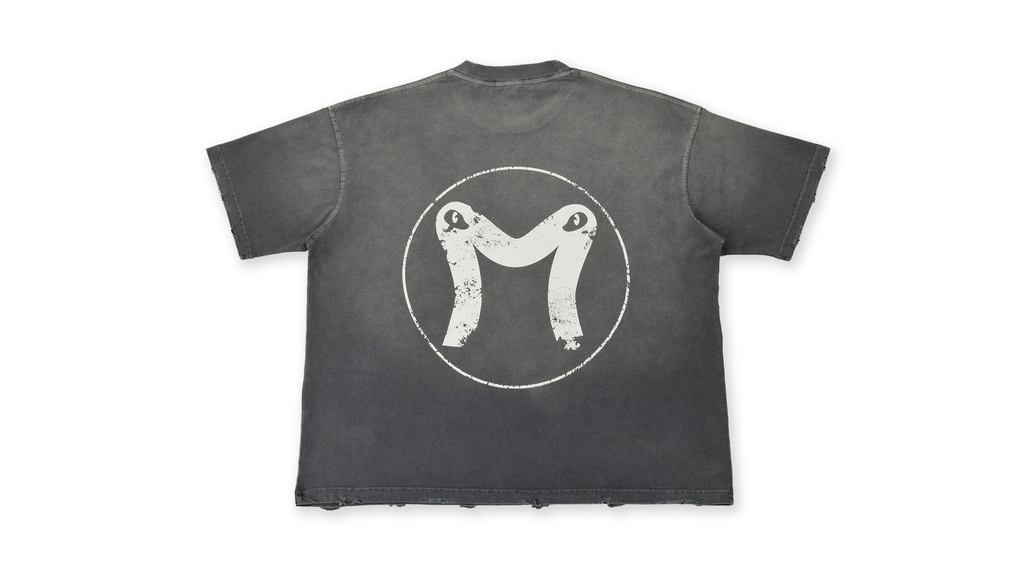 Modisch Sun Faded Distressed T-shirt