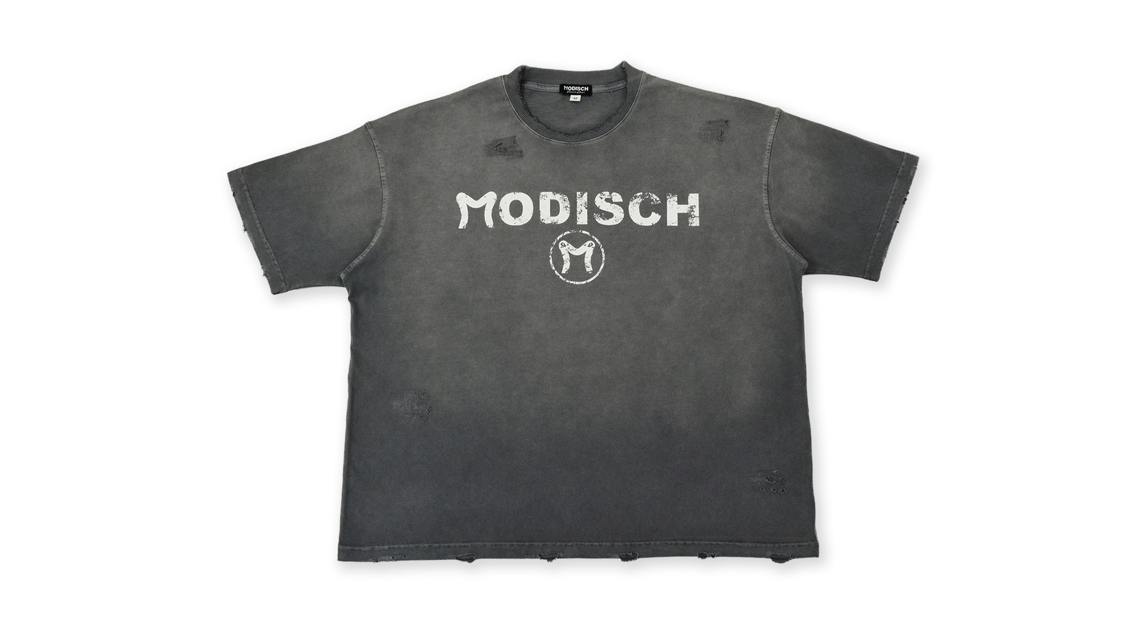 Modisch Sun Faded Distressed T-shirt