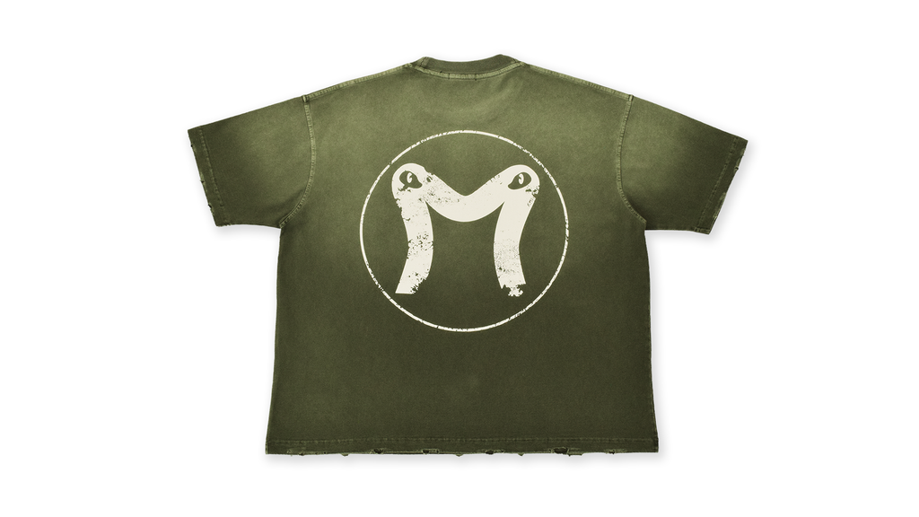 Modisch Sun Faded Distressed T-shirt