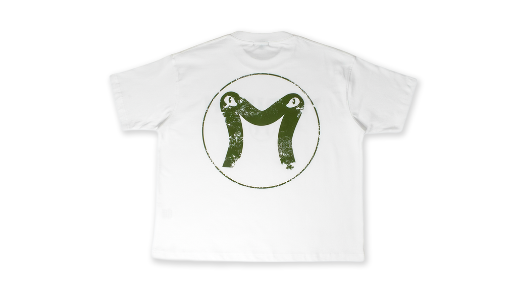 Modisch Distressed Logo T-Shirt