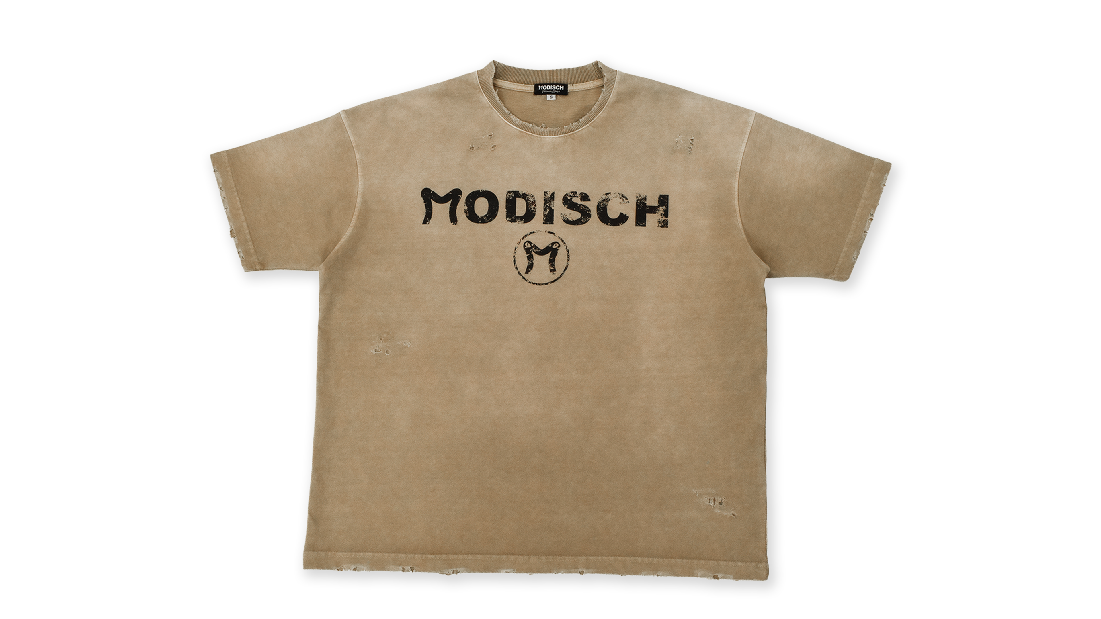 Modisch Sun Faded Distressed T-shirt