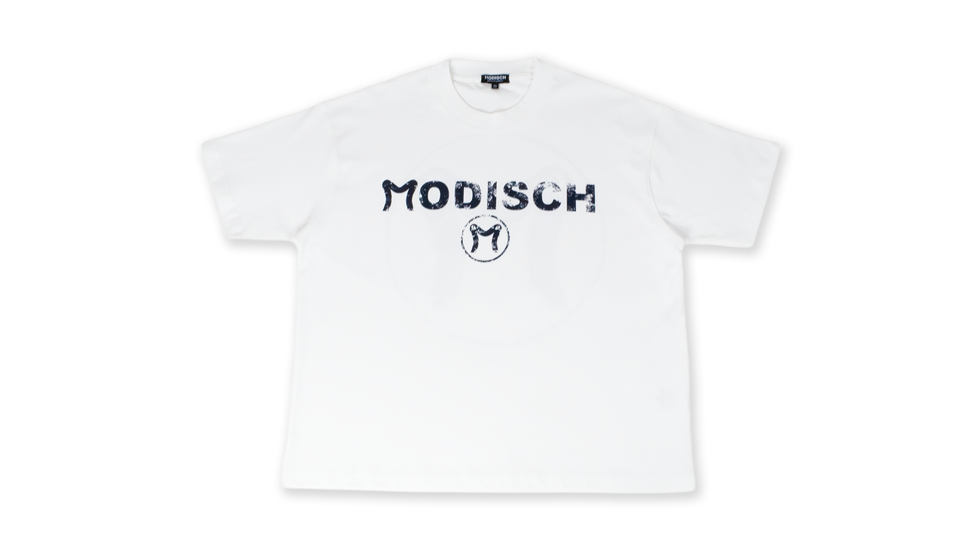 Modisch Distressed Logo T-Shirt