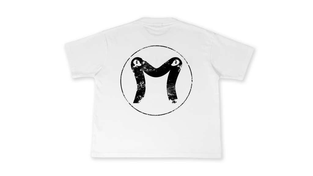 Modisch Distressed Logo T-Shirt