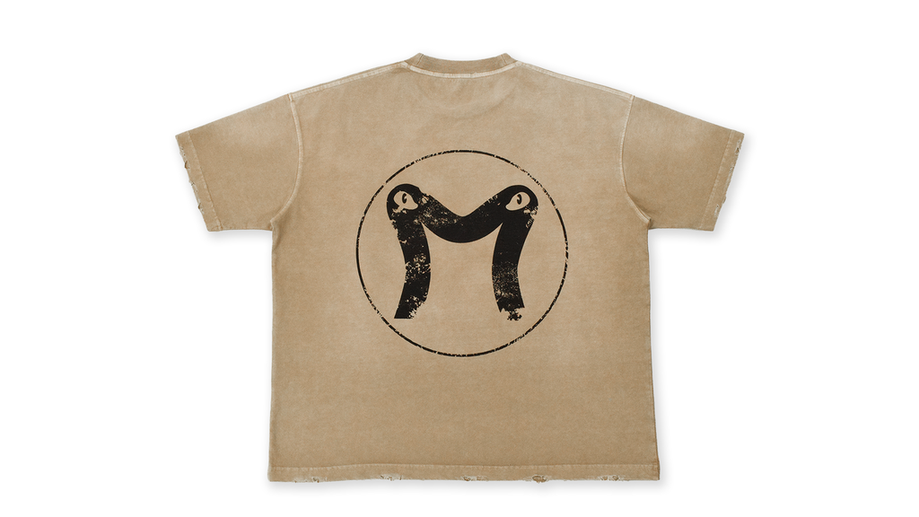 Modisch Sun Faded Distressed T-shirt