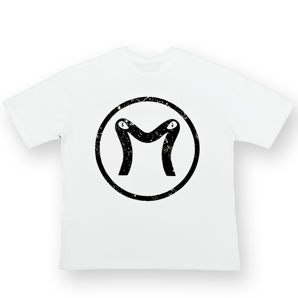 Modisch Distressed Cycle logo T-Shirt