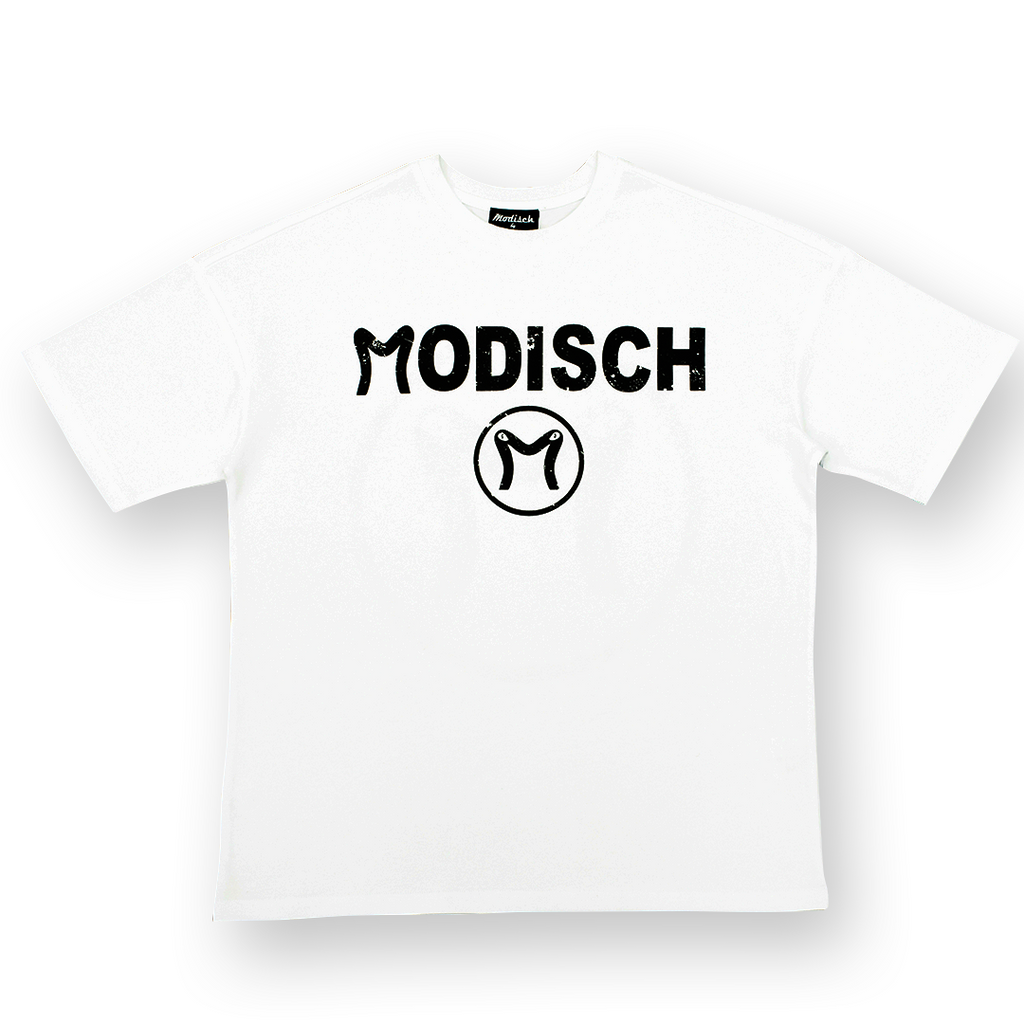Modisch Distressed Cycle logo T-Shirt
