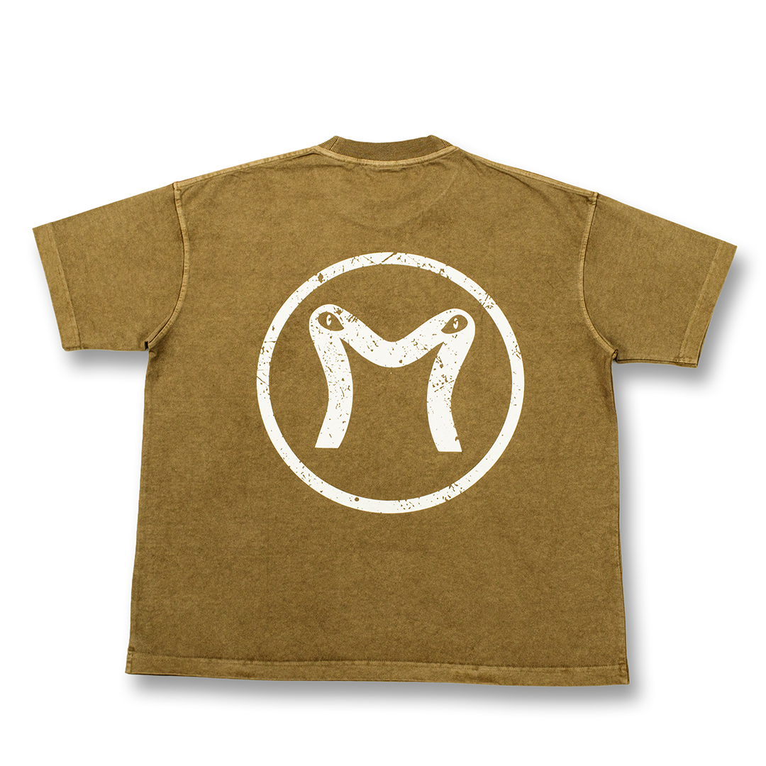 Modisch Distressed Cycle logo T-Shirt