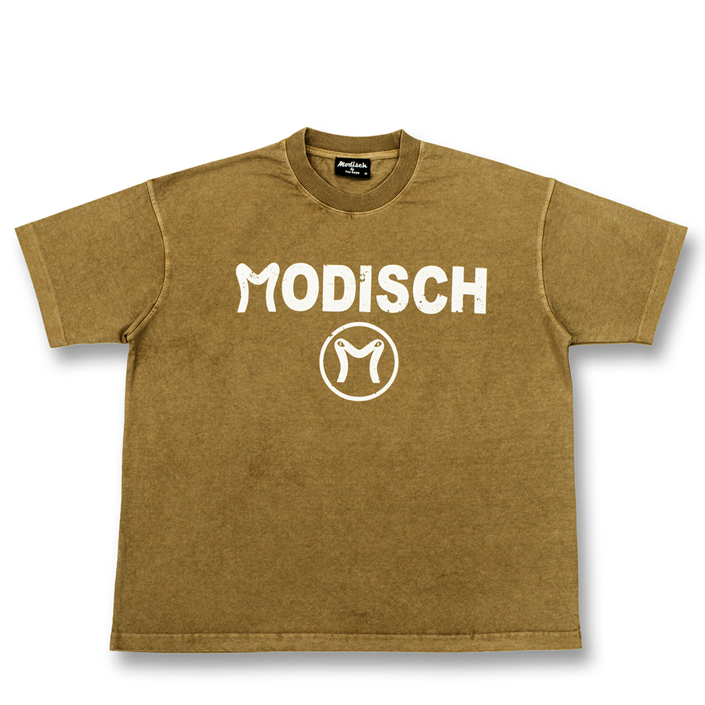 Modisch Distressed Cycle logo T-Shirt