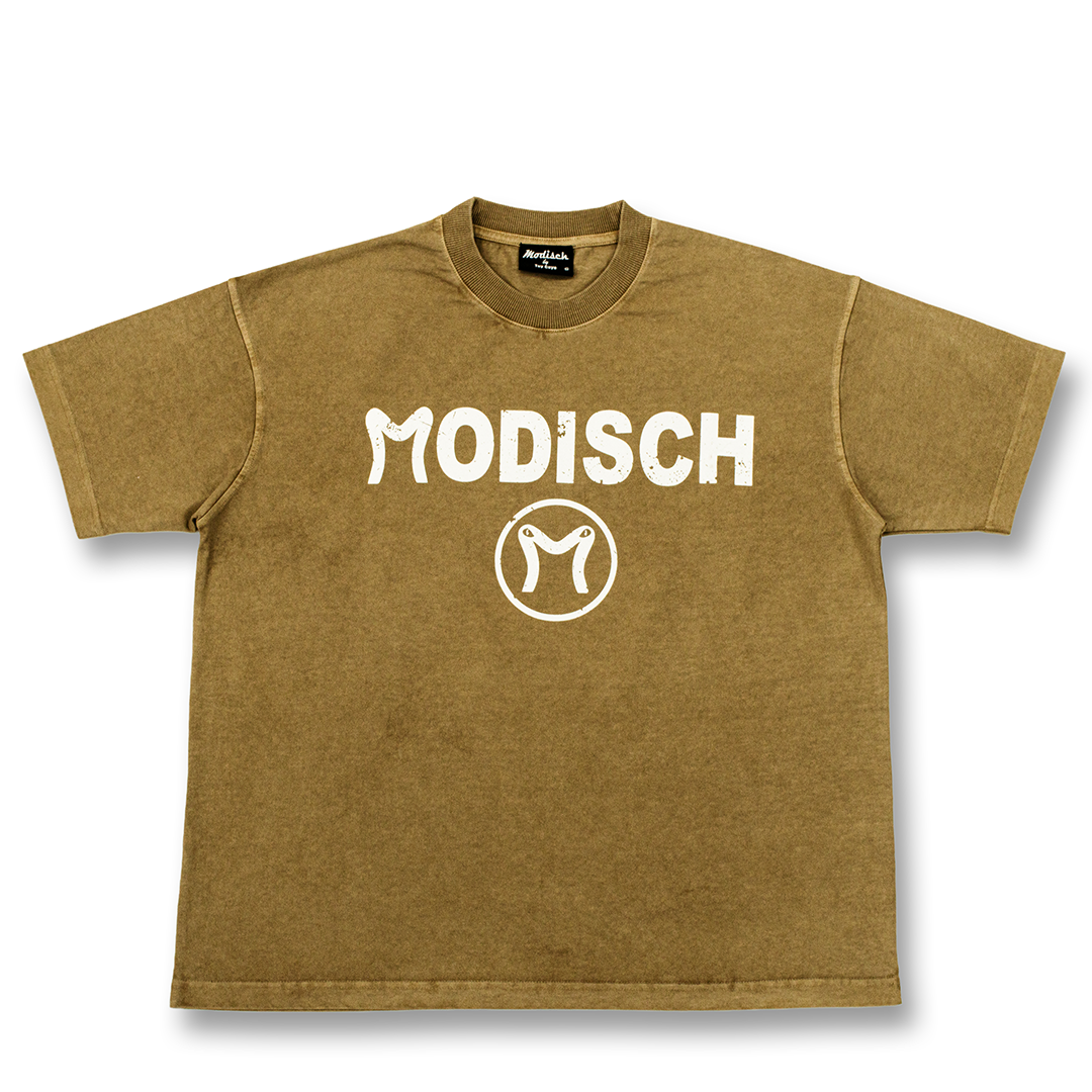 Modisch Distressed Cycle logo T-Shirt