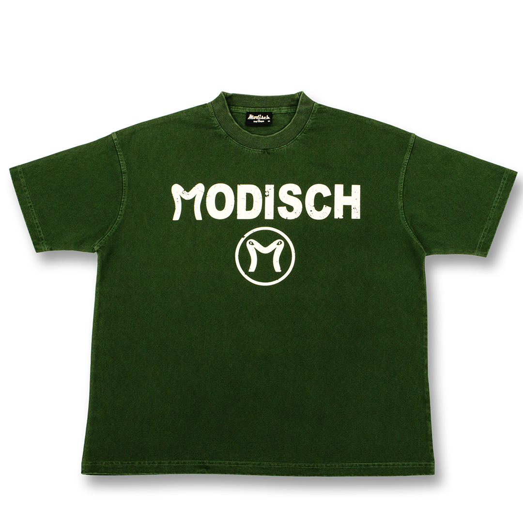 Modisch Distressed Cycle logo T-Shirt