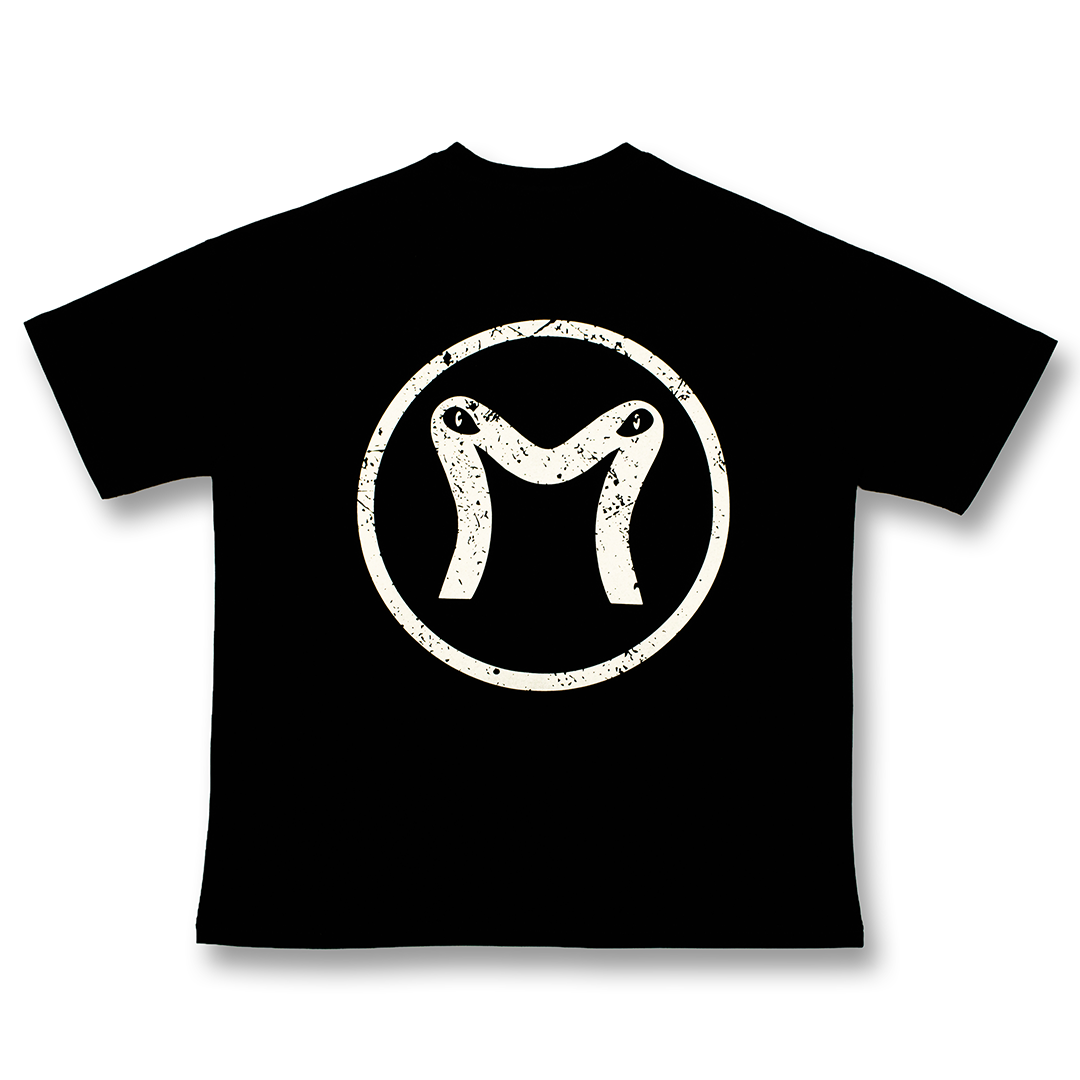 Modisch Distressed Cycle logo T-Shirt